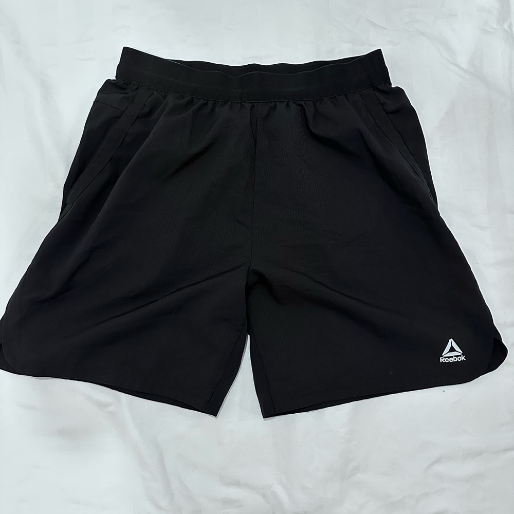 Reebok Men's Athletic Black Shorts